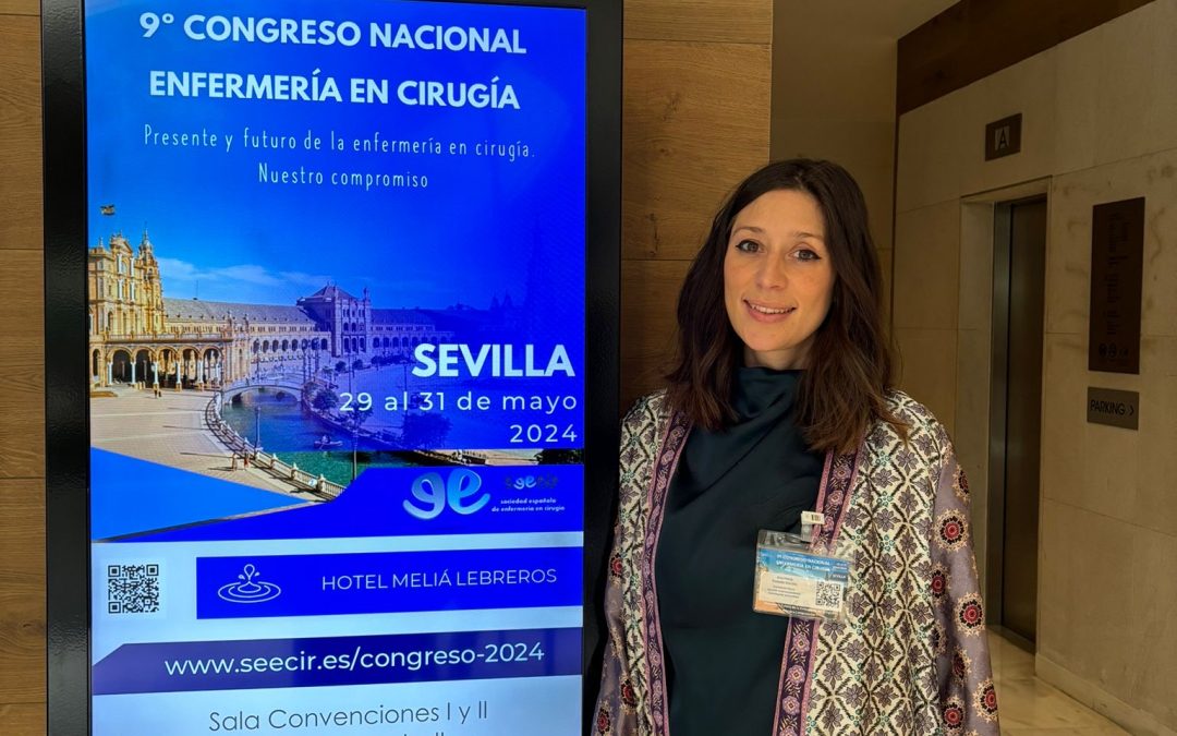 Nuestra directora de Enfermería, Ana Trabado en el 9º Congreso Nacional de Enfermería en Cirugía