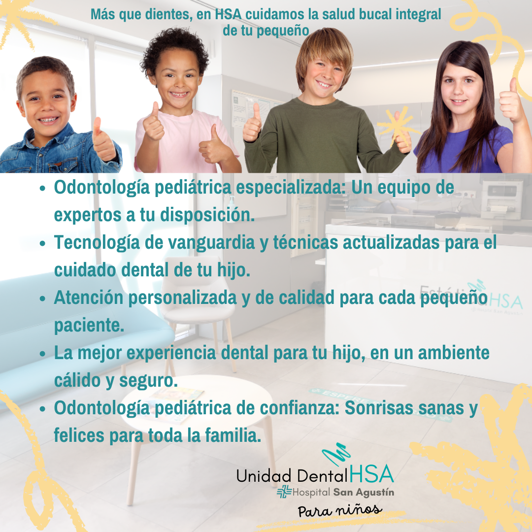 unidad dental hospital San Agustín para niños