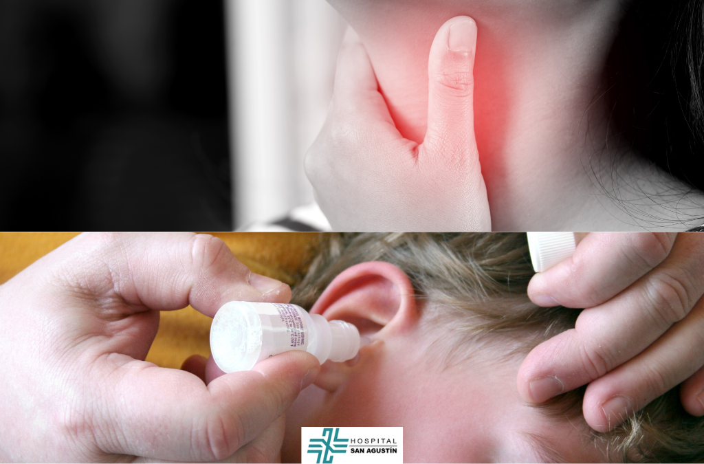 Claves para prevenir y tratar la otitis externa, faringitis y laringitis