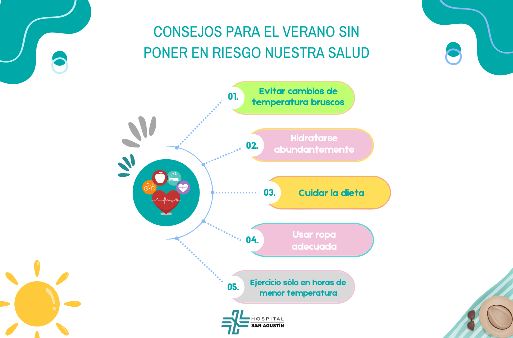 Consejos de verano para no poner en riesgo nuestra salud