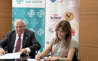 Hospital San Agustín y FENACO firman un acuerdo de colaboración para ofrecer beneficios exclusivos a los comerciantes de Dos Hermanas