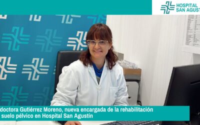 La doctora Gutiérrez Moreno, encargada de la rehabilitación del suelo pélvico en Hospital San Agustín
